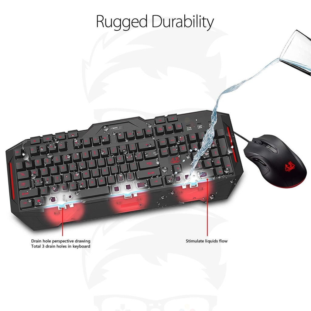 Asus Cerberus Gaming Keyboard And Mouse Combo - Asus Cerberus Gaming Keyboard And Mouse Combo -